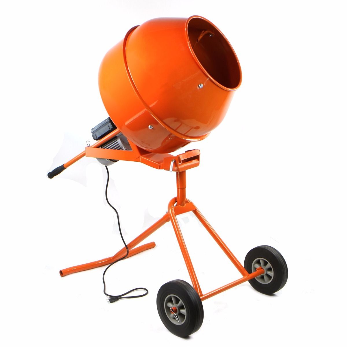CONCRETE MIXER / CEMENT MIXER 8 Cu ft TRI STAND ROTARY TYPE Build